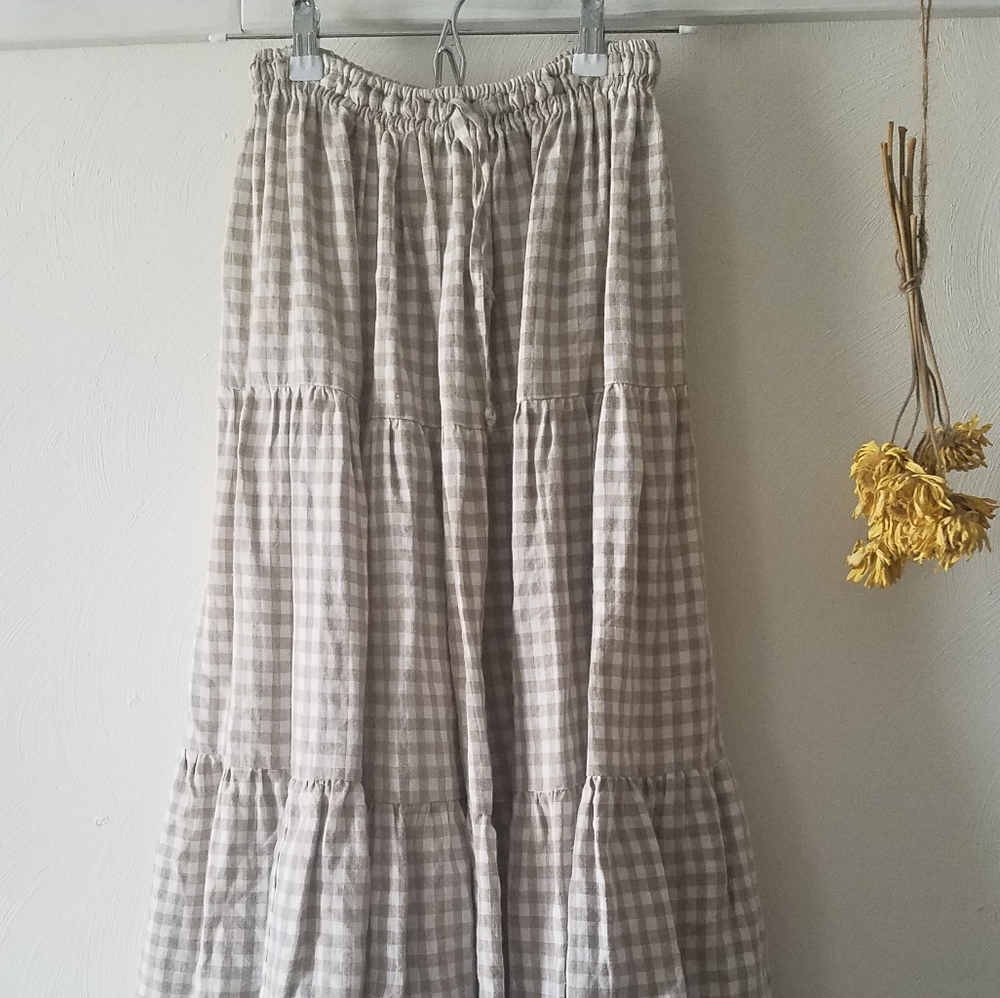 Blue Anemone prairie skirt